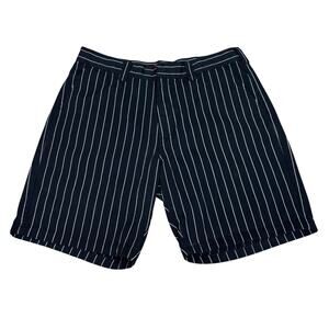 Supreme Pinstripe Work Chino Shorts Men's 34 Streetwear